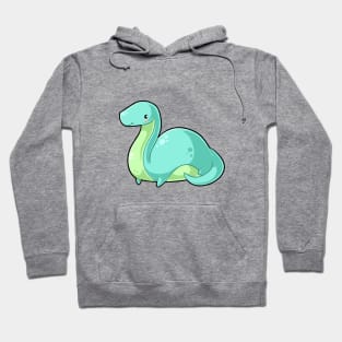 Kawaii dinosaur - Brontosaurus Hoodie